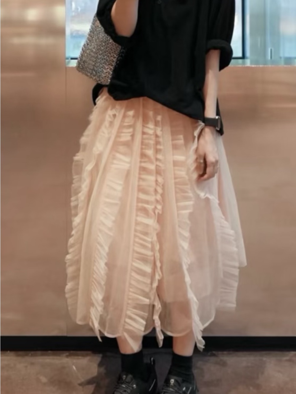Tulle Midi skirt - Picture 4 of 9
